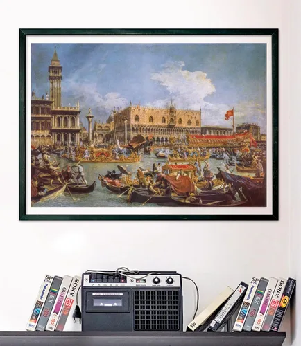 Vista 6 de Clementoni Canaletto Puzzle 1000 piezas para adultos Colección del museo 27.6 x 19.7 in Póster incluido Actividad tranquila y artística