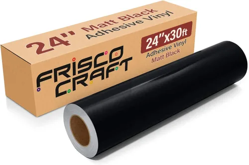 Vista 24 de Frisco Craft s Vinilo permanente azul brillante - 12" x 6 pies
