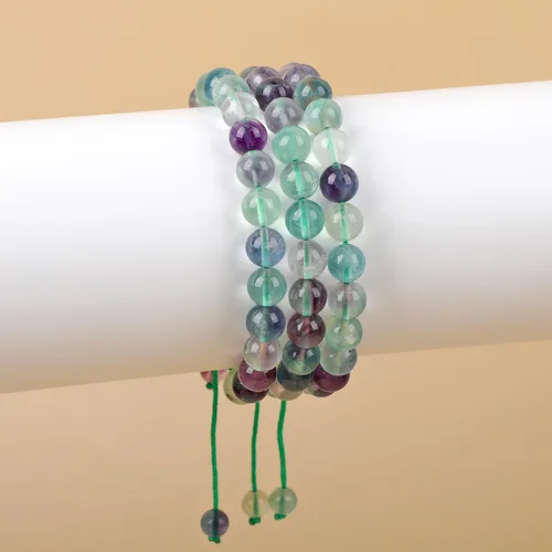 Vista 76 de AD Beads Pulseras de piedras preciosas unisex de 0.315 pulgadas (0.315 in), macramé curativo ajustable de 7 a 9 pulgadas Usa esta pulsera