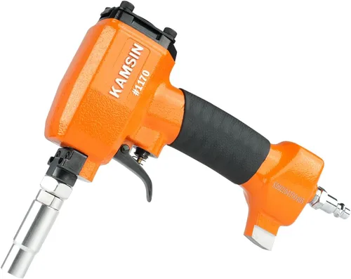 Vista 11 de #0960 Bozal para pistola de clavos decorativa Air Power Deco Nailer 0.378 in (3/8") Diámetro de la cabeza Clavadora de acabado para tapicería