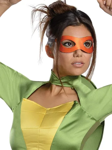 Vista 4 de Rubie's Womens Teenage Mutant Ninja Turtles Michelangelo Costume