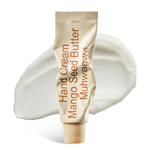 Vista 8 de hetras. Crema de manos con perfume Tienda de flores - Aroma a hierba fresca y flores Hidratante de manos coreano sutilmente perfumado