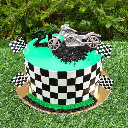Vista 5 de Moldes de silicona para motocicleta, 4 piezas, herramientas de bicicleta, molde de fondant de chocolate para decoración de pasteles, dulces