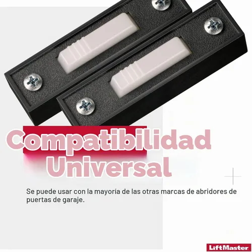 Vista 3 de LiftMaster abridor de puerta de cochera 41A4166 botón iluminado