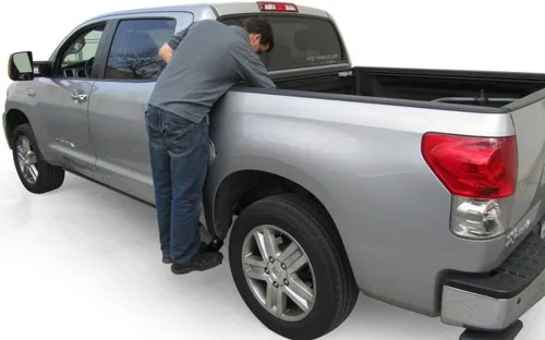 Vista 4 de RealTruck AMP Research BedStep2 75404-01A Compatible con Dodge RAM 1500 2002 - 2008; Dodge RAM 2500/3500 2003 - 2009