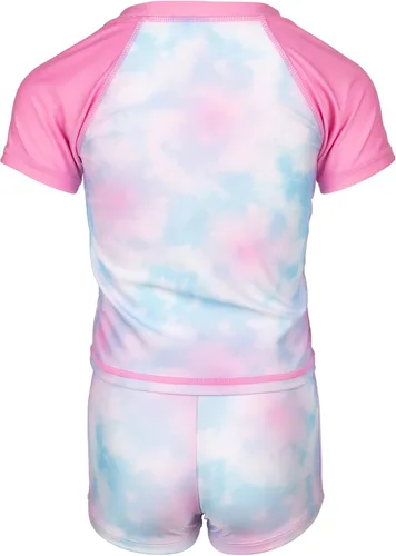 Vista 2 de L.O.L. Surprise! Coconut Q.T. Dawn Surfer Babe Girls Rash Guard and Swim Shorts - Pantalones cortos para niños pequeños y grandes