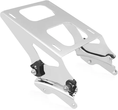 Vista 11 de Estante de montaje desmontable para maletero doble para 2009-2013, compatible con Harley Davidson Touring Street Glide Road King Road Glide Electra