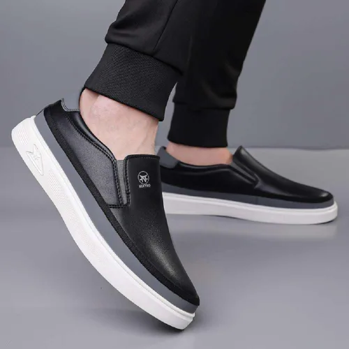 Vista 4 de Mocasines para hombre, zapatos de conducción ligeros y cómodos para caminar al aire libre