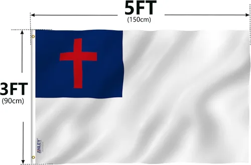 Vista 7 de Bandera de EE. UU. + cristiana + Israel + Vaticano + Templarios + Masónico, Cristiano