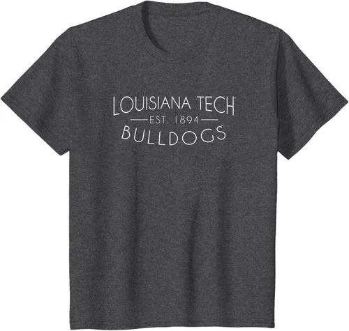Vista 9 de Camiseta simple de Louisiana Tech Bulldogs, Negro