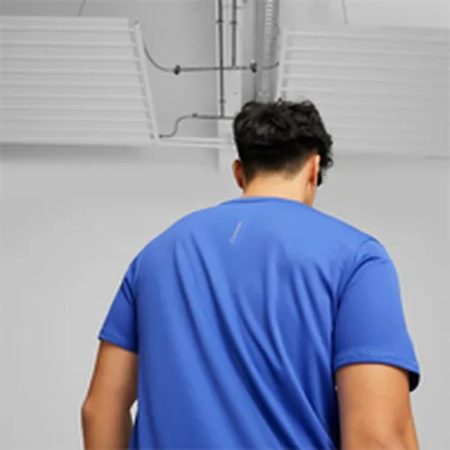 Vista 17 de Camiseta de Manga Corta Hombre Puma Run Favorite Logo Azul