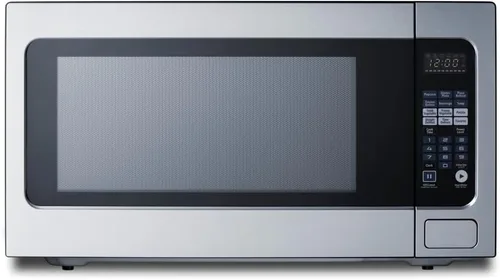 Vista 3 de Horno microondas Summit, 2.2 pies cúbicos, 1200W, acero inoxidable - SMBI27