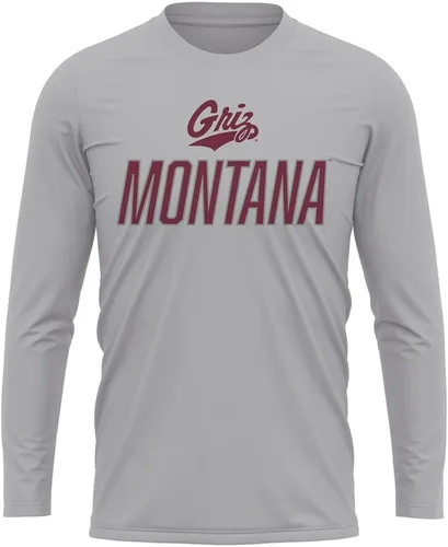 Vista 52 de Official NCAA Collegiate Men's Sport Active Long Sleeve Shirt Italic Name Collection Universidad Estatal de Arizona/W/Nombre Italico/Ls