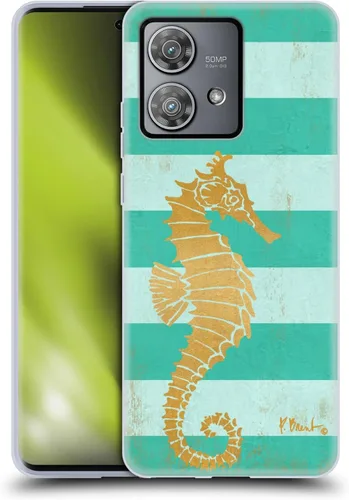 Vista 8 de Head Case Designs Officially Licensed Paul Brent Agate Mermaid Coastal Soft Gel Case Compatible with Motorola Edge 40 Neo 5G