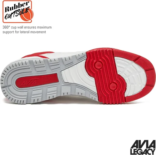 Vista 5 de Avia 855 - Tenis de baloncesto para hombre, tenis retro para interiores o exteriores, calle o cancha, tallas 7 a 15