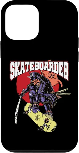 Vista 12 de iPhone 15 Skateboarding I Skater & Skateboard I Samurai Skateboarder Case