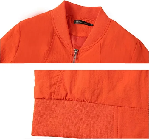 Vista 4 de Flygo - Chaqueta de bombardero Softshell para mujer, diseño floral