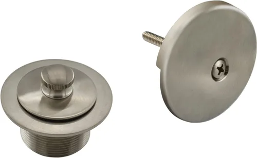 Vista 5 de Kit de drenaje de bañera y ducha roscado de 1-3/4 pulgadas utilizado para repalcing Moen T90331BG, con ensamblaje de drenaje Push-N-Lock, oro Oro