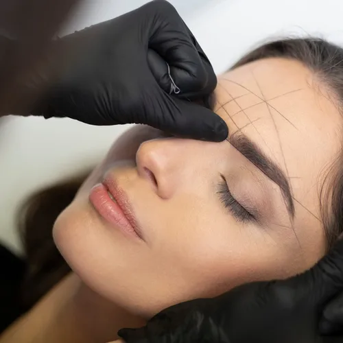 Vista 4 de Parallel Products - Cuerda de mapeo de cejas premium para microblading - Pre-entintada - Hilo de carbón de 0.039 in - Suministros esenciales