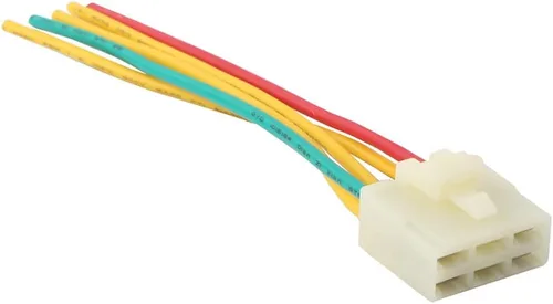 Vista 3 de FSFY 5 Way Regulador Rectificador Conector hembra para Yamaha YBR125 07-14, YP180 Majesty 03-06, YP250 DX Majesty 99-00, YP250 Majesty 96-01, YZF R1
