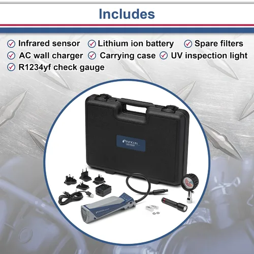 Vista 5 de Inficon Detector de fugas de refrigerante AST200IR