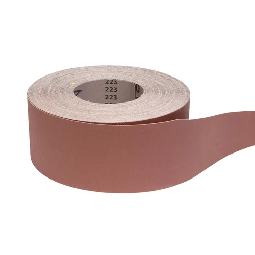 Vista 13 de JET Papel de lija listo para cortar, grano 100, 3" de ancho (60-9100)