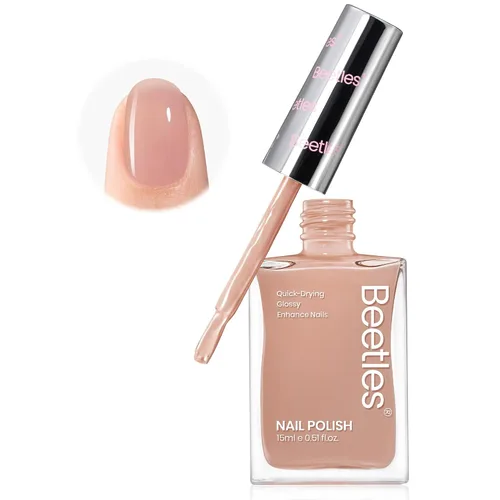 Vista 11 de Beetles - Esmalte de uñas Bubble Bliss, 2 en 1, fortalecedor de uñas, esmalte de crecimiento de uñas, capa base para uñas delgadas dañadas, uñas