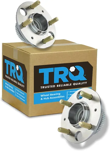 Vista 75 de TRQ Juego de 2 rodamientos de rueda delantera y conjunto de cubo compatible con Tesla 3 2020 Y 2018-2019 para Tesla 3 2020 Tesla Y AWD 2018-2019