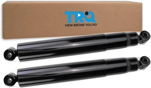 Vista 135 de TRQ Juego de amortiguadores traseros compatible con Chevrolet Express 1500 2003-2014, Express 3500 2006-2022, GMC Savana 1500, Savana 3500