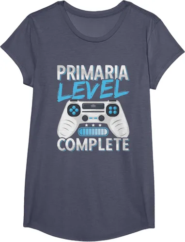 Vista 18 de Camiseta completa de diploma de escuela primaria de graduación, Negro