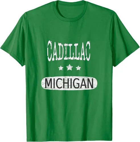 Vista 4 de Vintage Cadillac Michigan Camiseta