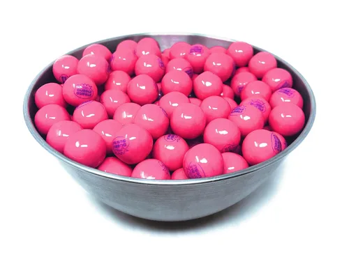 Vista 3 de Original 1928 Classic Bubblegum - Bolas de chicle de color rosa, 3 libras de caramelos americanos, mezcla surtida, valor a granel en bolsa