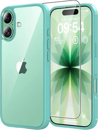Vista 29 de TAURI Funda para iPhone 17, antiamarilleamiento con protector de pantalla, protección de grado militar, a prueba de golpes, delgada para iPhone 17