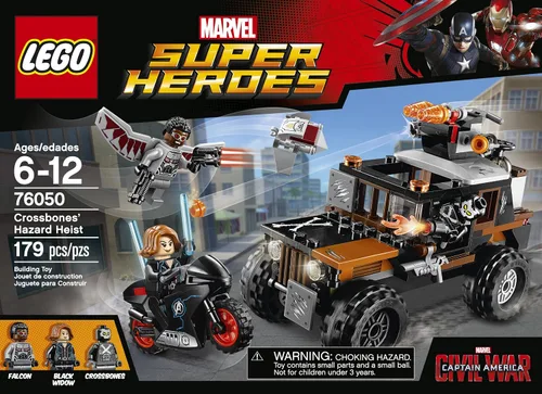 Vista 2 de LEGO Super Heroes Crossbones' Hazard Heist 76050 Kit de construcción (179 piezas)