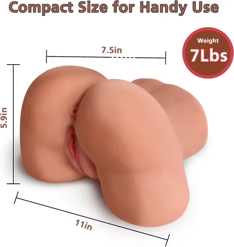 Vista 2 de Muñeca Sexual Juguetes Sexuales para Hombres, Masturbador Masculino Portátil de Bolsillo Vagina Falsa Mini Muñecas Sexuales con Vagina Realista Sexo