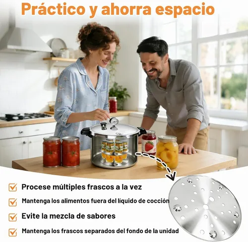 Vista 3 de 85707 - Estante para latas de presión de 11 pulgadas para presto de 16 a 23