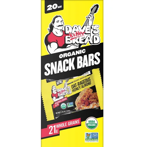 Vista 8 de Dave's Killer Bread Barras orgánicas de aperitivos – Crushin' Caramel Chocolate & Chocolate Chip, 4 CT (paquete variado)