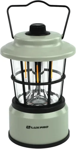 Vista 9 de LUXPRO LP1536 Rechargeable Retro Lantern 500 Lumens Dual Power LED Camping Lantern (Pink, 1 Pack, Rechargeable)