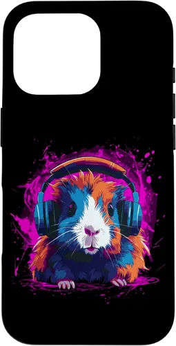 Vista 20 de iPhone 16 DJ Guinea Pigs Case