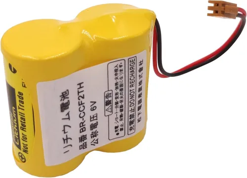 Vista 5 de 5000mAh BR-CCF2TH 6V PLC Batería de litio de repuesto con enchufe para Fanuc A98L-0001-0902 A98L-0031-0006
