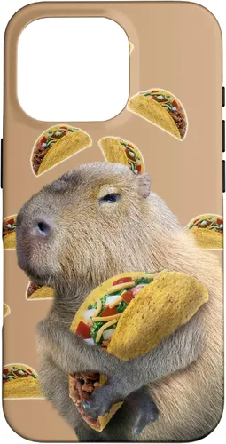 Vista 20 de Capybara Capybaras Eating Taco - Carcasa para iPhone 17