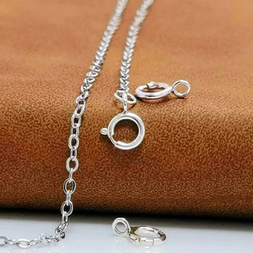 Vista 5 de 40 piezas de anillo de resorte abierto de 0.236 pulgadas de diámetro, cierres redondos, cierre de pulsera, cierre de joyería, hallazgos