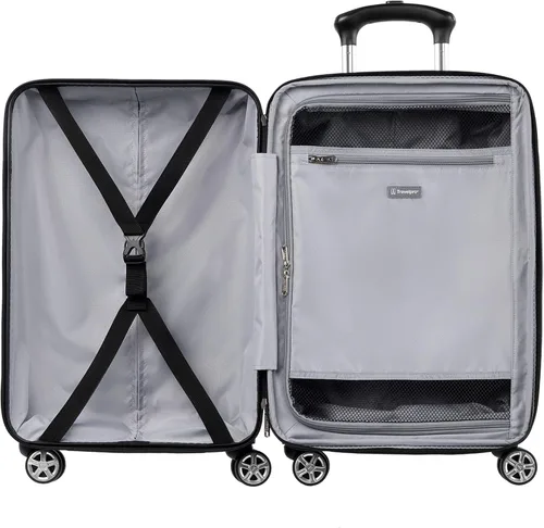 Vista 5 de Travelpro Runway Hardside - Juego de 2 piezas giratorias expandible 2025 pulgadas Blanco Runway Juego de equipaje de 2 piezas Hardside
