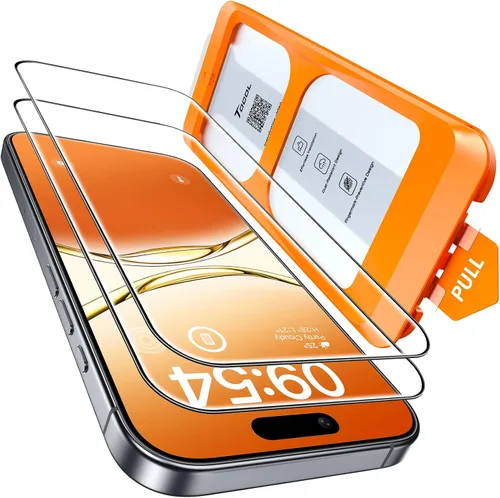 Vista 30 de TOCOL - 2 unidades de protector de pantalla para iPhone SE 3/2 (Edición 2022/2020), iPhone 8/7, iPhone 6s/6 de 4.7 pulgadas, instalación instantánea