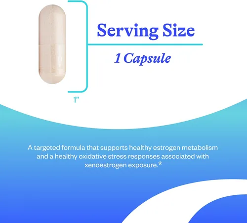 Vista 3 de Seeking Health DIM e I3C - Apoya el metabolismo hepático saludable de estrógeno - Fórmula con DIM e I3C para apoyar una respuesta celular saludable