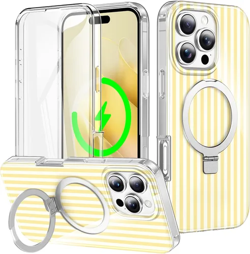 Vista 26 de Funda para iPhone 16 con protector de pantalla-Lotus A25