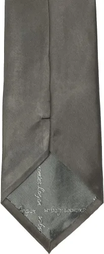 Vista 97 de tiemart Corbata de color sólido para hombre Longitud estándar