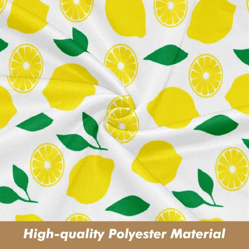 Vista 5 de Funda de sofá con estampado de limón, fundas de sofá resistentes a las manchas, protector universal de muebles Multi4