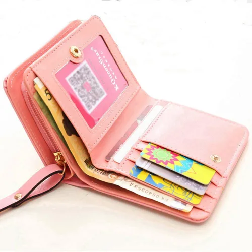 Vista 4 de FXTXYMX - Monedero de piel sintética para mujer