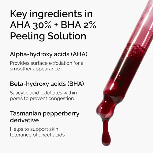 Vista 2 de The Ordinary AHA 30% + BHA 2% Peeling Solution, Advanced Exfoliating Peel for Brighter Skin